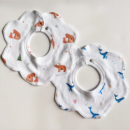 2-pack bibs set